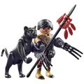 Playmobil Special Plus - Πολεμιστής Με Μαύρο Πάνθηρα 70878 Playmobil Special Plus - Πολεμιστής Με Μαύρο Πάνθηρα 70878