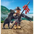 Playmobil Special Plus - Πολεμιστής Με Μαύρο Πάνθηρα 70878 Playmobil Special Plus - Πολεμιστής Με Μαύρο Πάνθηρα 70878