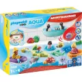 Playmobil 1.2.3 - Aqua Χριστουγεννιάτικο Ημερολόγιο - Διασκέδαση Στο Νερό 71086