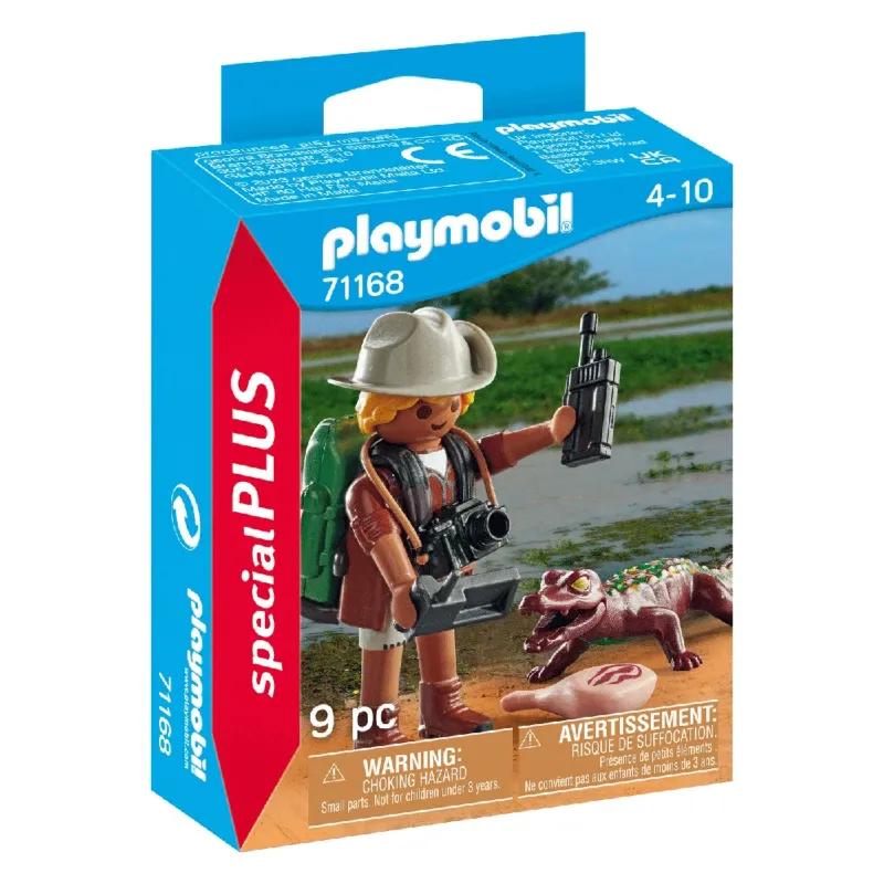 Playmobil Special Plus - Εξερευνητής Με Αλιγάτορα 71168