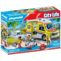 Playmobil City Life - Ασθενοφόρο Με Διασώστες 71202 Playmobil City Life - Ασθενοφόρο Με Διασώστες 71202