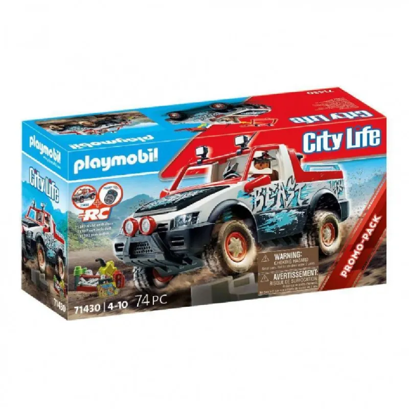 Playmobil City Life - Αγωνιστικό Όχημα 4X4 71430