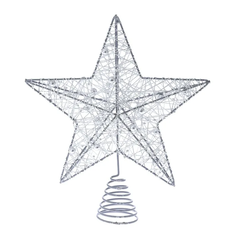 Iliadis - Κορυφή Δέντρου, Ασημί Αστέρι 20x21 εκ 79909