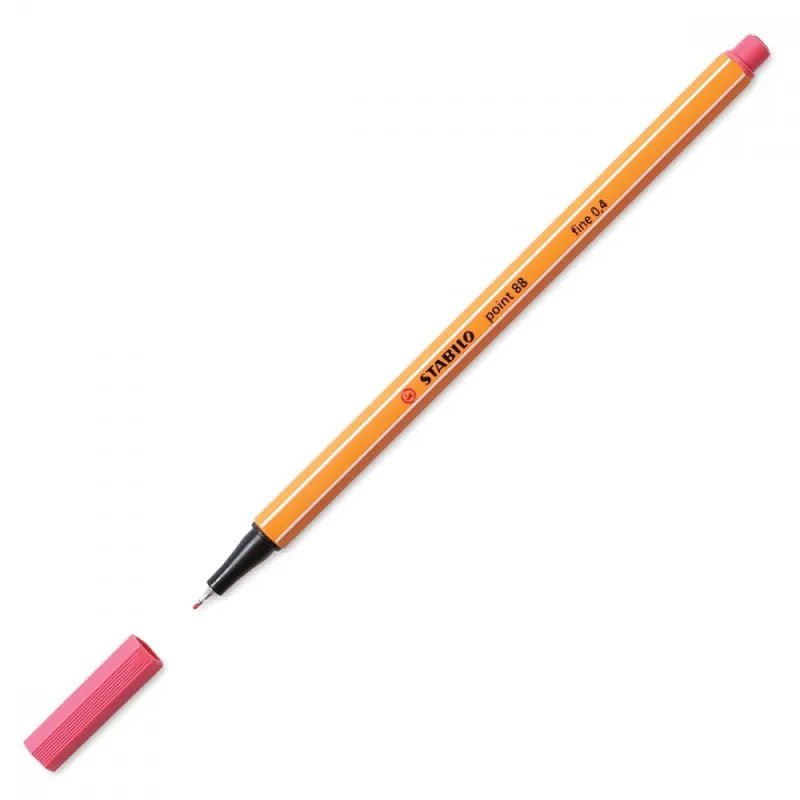 Stabilo - Μαρκαδοράκι Point 88, Strawberry Red 88/49