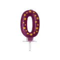 Procos - Κερί Γενεθλίων Με Αστέρια No.0 89163 Procos - Κερί Γενεθλίων Με Αστέρια No.0 89163
