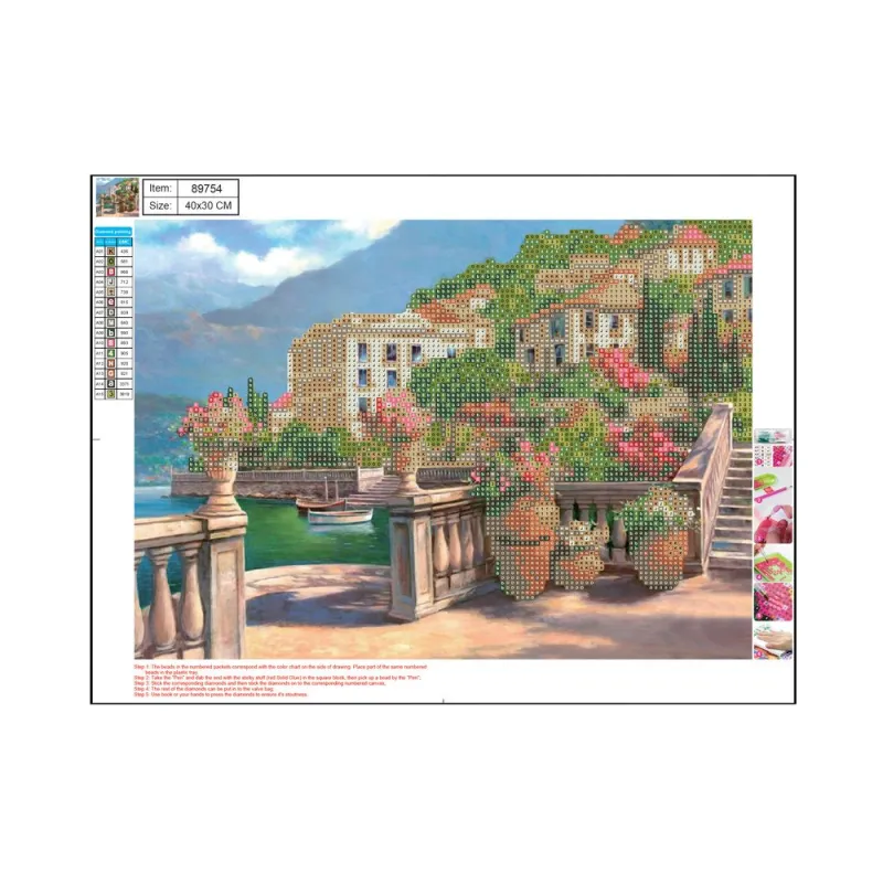 Centrum - Diamond Painting Κit, 5D Landscape 30x40 89754
