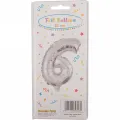 Procos - Μπαλόνι Foil Ασημί 35 εκ No.6 89803 Procos - Μπαλόνι Foil Ασημί 35 εκ No.6 89803