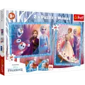 Trefl - Puzzle 2 in 1 Frozen II, A Mysterious Land 30/48 Pcs 90814 Trefl - Puzzle 2 in 1 Frozen II, A Mysterious Land 30/48 Pcs 90814