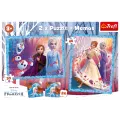Trefl - Puzzle 2 in 1 Frozen II, A Mysterious Land 30/48 Pcs 90814 Trefl - Puzzle 2 in 1 Frozen II, A Mysterious Land 30/48 Pcs 90814