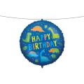 Procos - Μπαλόνι Foil, Happy Birthday, Dinosaur 46 εκ 92427 Procos - Μπαλόνι Foil, Happy Birthday, Dinosaur 46 εκ 92427