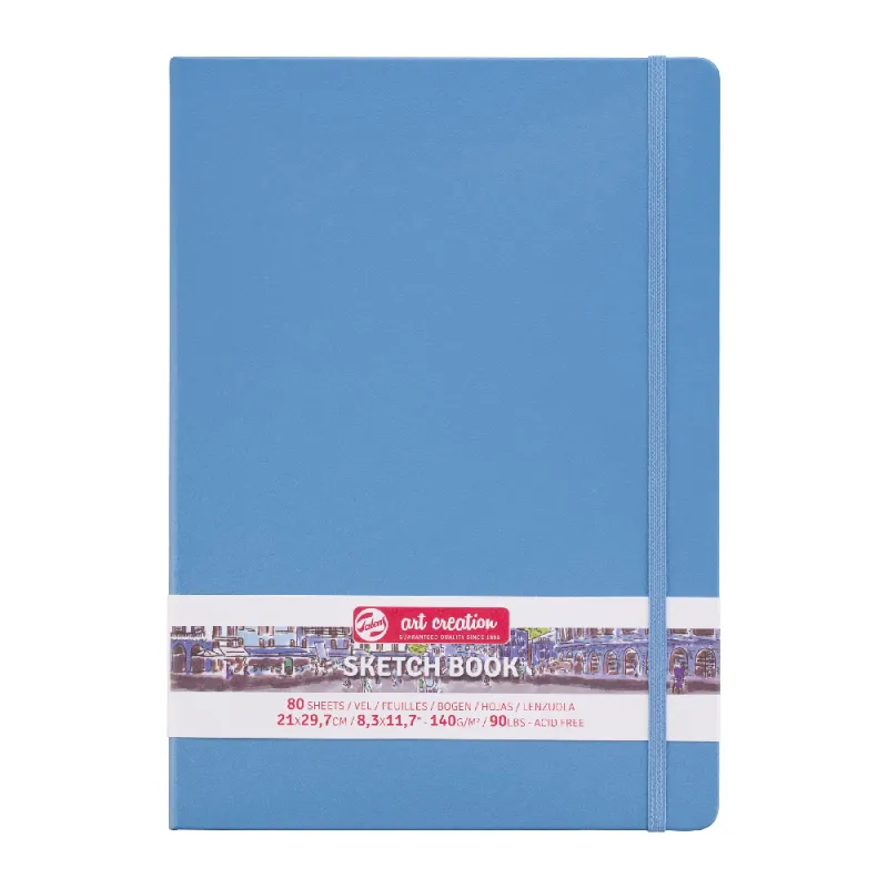 Royal Talens - Σημειωματάριο Sketchbook Art Creation Lake Blue 21x29,7 εκ 80 Φύλλα 9314213M