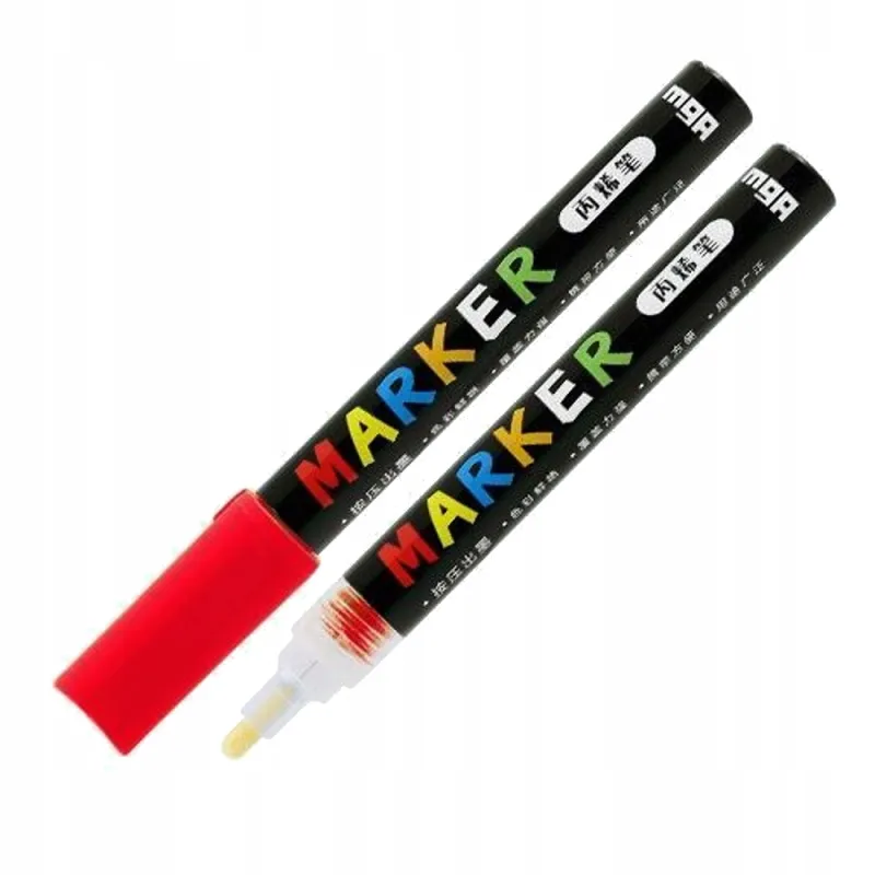M&G - Ακρυλικός Μαρκαδόρος 2mm Red (S200) APL976D933