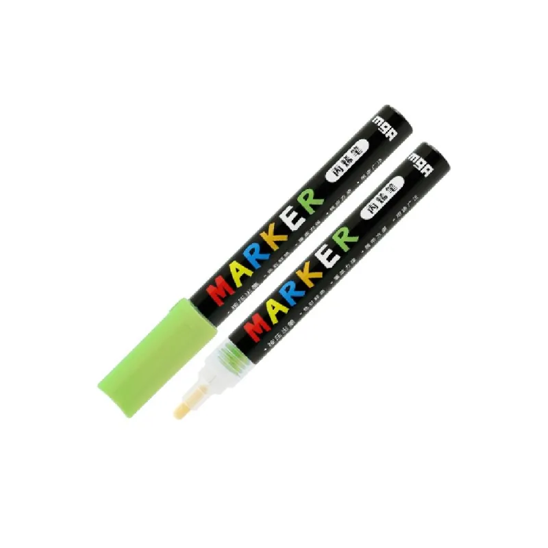 M&G - Ακρυλικός Μαρκαδόρος 2mm Yellow Green (S503) APL976D973