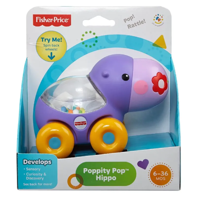 Fisher Price - Οχηματάκια Poppity Pop Ιπποπόταμος BGX30 (BGX29)