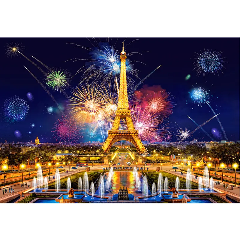 Castorland - Puzzle, Glamour Of The Night, Paris 1000 Pcs C-103997