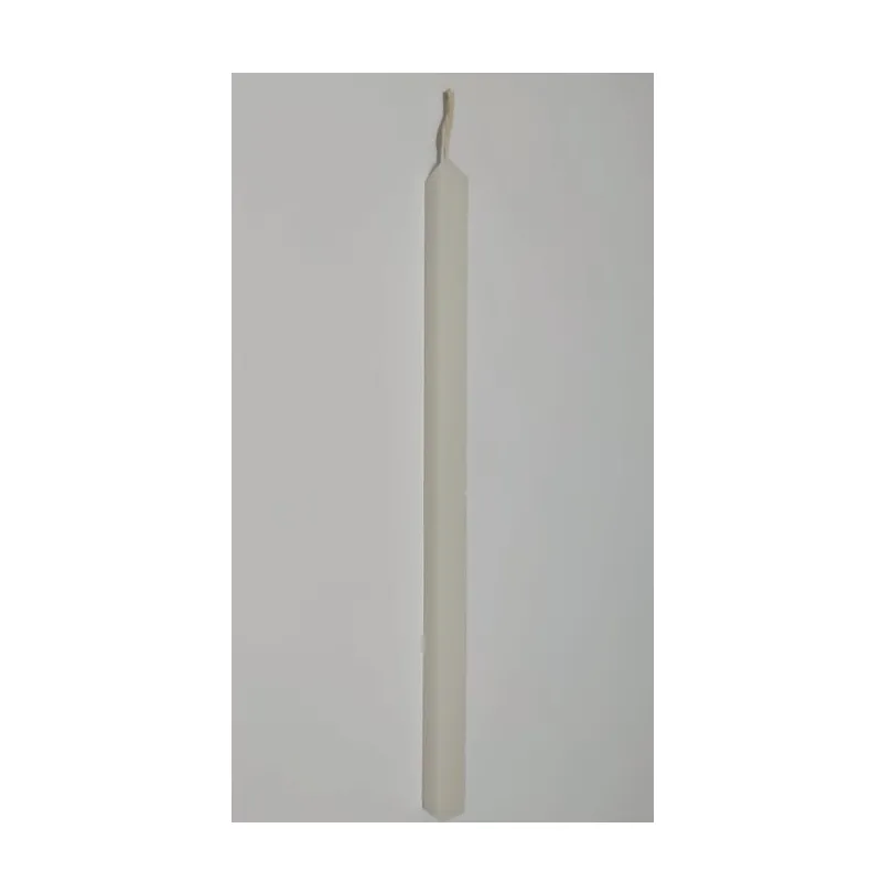 Dekor Candles Κερί - Αρωματικό Μασίφ Τετράγωνο Άσπρο 34 εκ C043