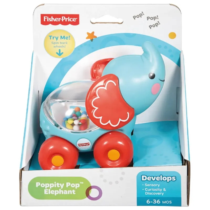 Fisher Price - Οχηματάκια Poppity Pop Ελέφαντας CMV98 (BGX29)