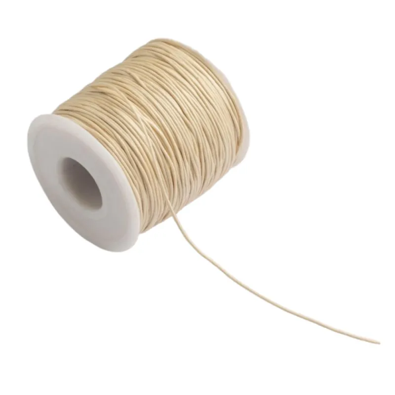 Kyriacou - Κορδόνι Κερωμένο Χρωματιστό, 1mmX100M Ivory COTXXXXX-XX1100-02XXXX