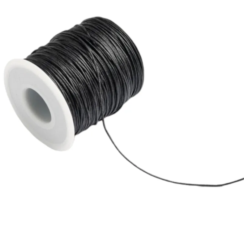 Kyriacou - Κορδόνι Κερωμένο Χρωματιστό, 1mmX100M Black COTXXXXX-XX1100-06XXXX