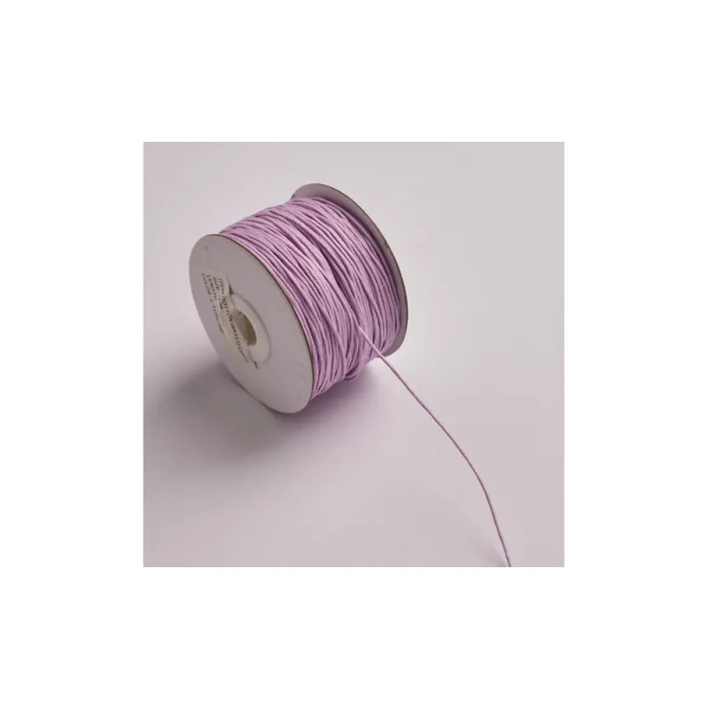 Kyriacou - Κορδόνι Κερωμένο Χρωματιστό, 1mmX100M Lilac COTXXXXX-XX1100-41XXXX