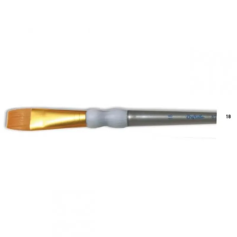 Craftistico - Πινέλο Χειροτεχνίας Πλακέ 810 Νο18 CR810018