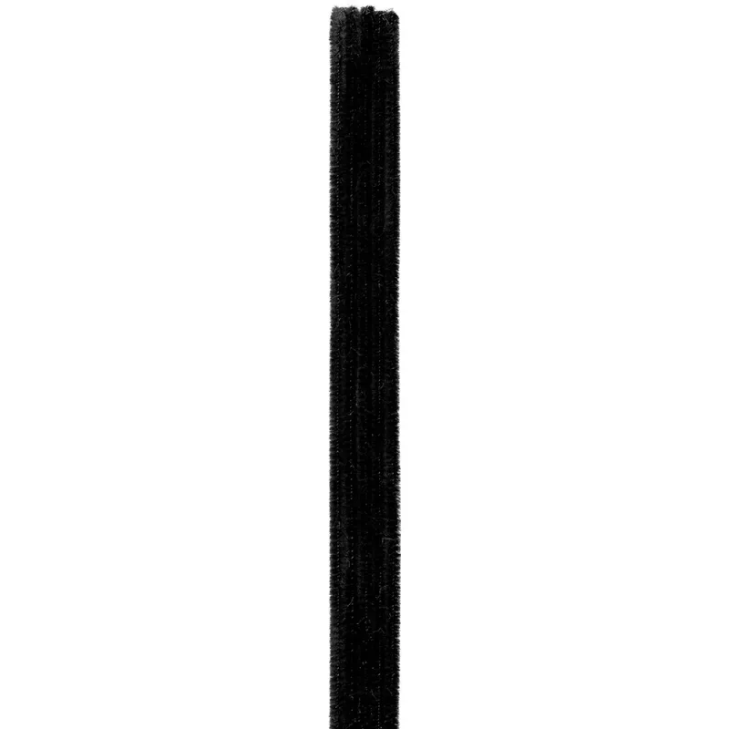 Foska - Σύρματα Πίπας Μαύρα, 100 Pcs 6mm 30 Εκ CS1001