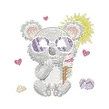 Diamond Dotz - Ψηφιδωτό, Koala Cream DBX.040 Diamond Dotz - Ψηφιδωτό, Koala Cream DBX.040