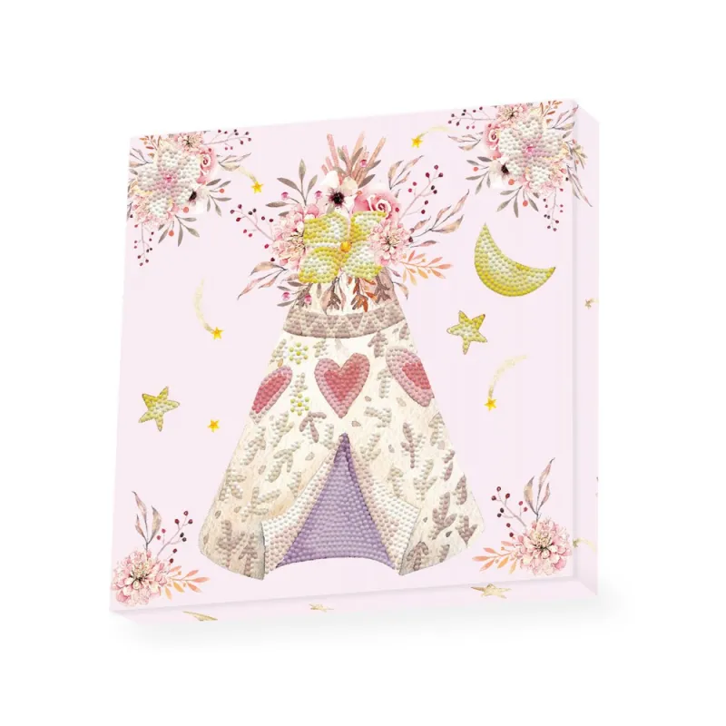 Diamond Dotz - Ψηφιδωτό, Dreamy Tee Pee DBX.046