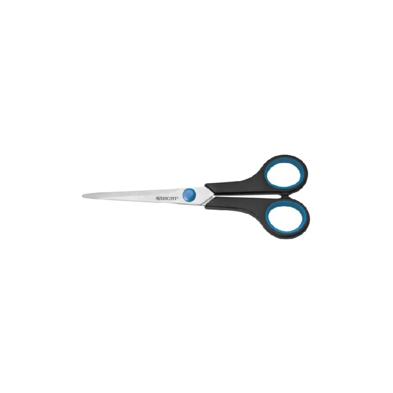Westcott - Ψαλίδι Ανοξείδωτο Easy Grip Μπλε 17.5 εκ E-30271