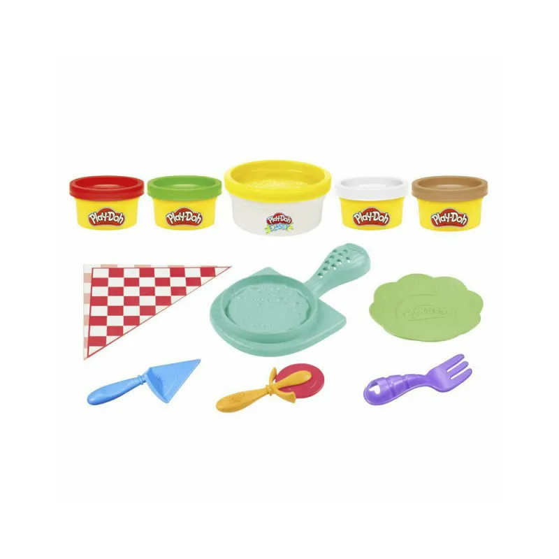 Hasbro Play-Doh - Kitchen Creations, Foody Favorites Cheesy Pizza F1726 (E6686)
