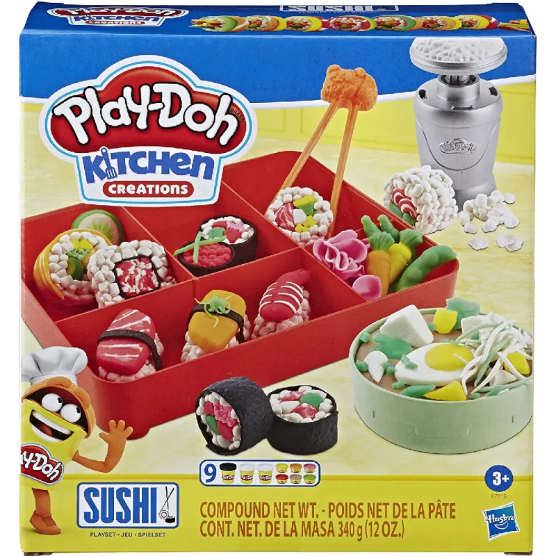 Hasbro Play-Doh - Kitchen Creations, Sushi Playset E7915
