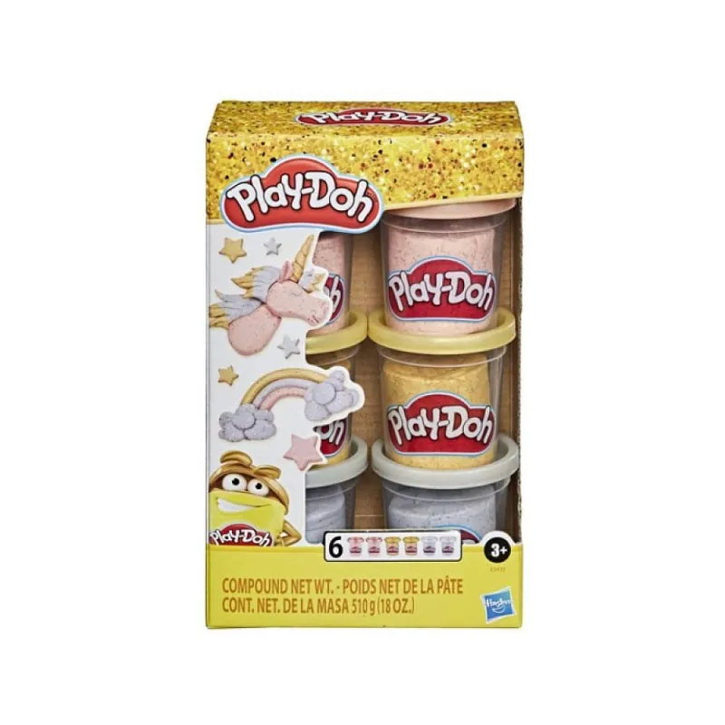 Hasbro Play-Doh - Metallics Compoud Collection E9433