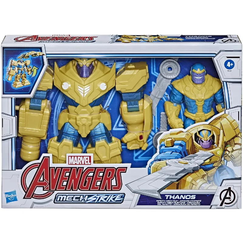 Hasbro - Marvel Avengers, Mech Strike Ultimate Suit Thanos F0264