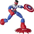 Hasbro - Marvel Avengers, Bend And Flex, Captain America F0971 (E7377) Hasbro - Marvel Avengers, Bend And Flex, Captain America F0971 (E7377)