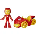 Hasbro - Spidey And His Amazing Friends, Όχημα και Φιγούρα Iron Man F3992 Hasbro - Spidey And His Amazing Friends, Όχημα και Φιγούρα Iron Man F3992