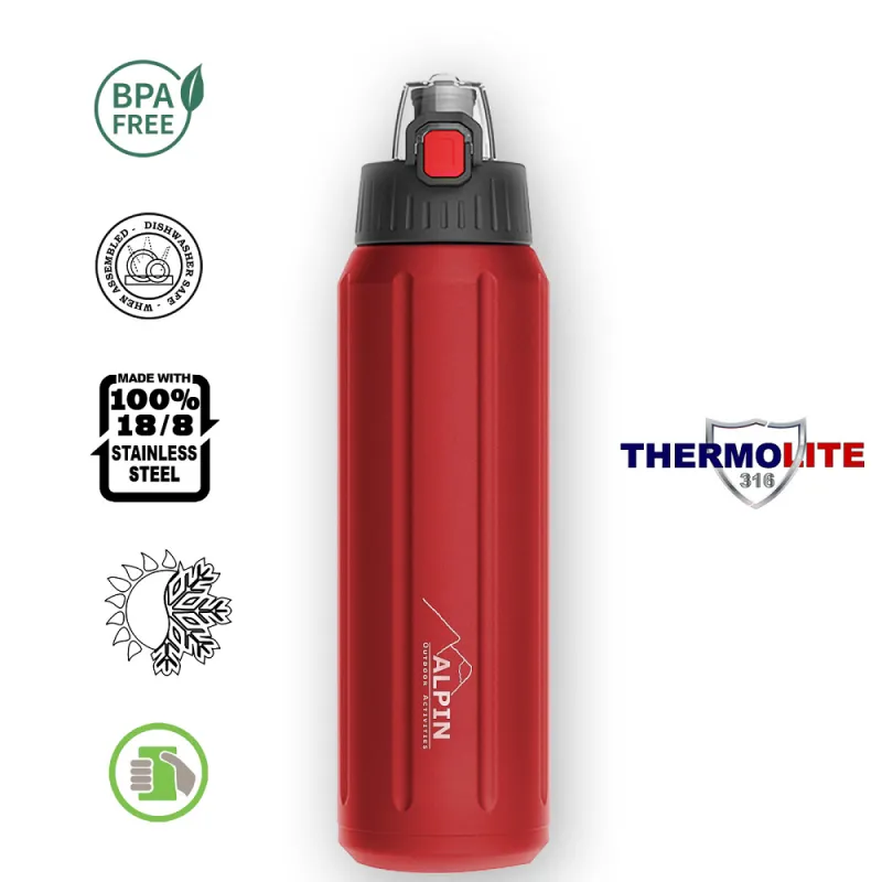 Alpin - Θερμός Ανοξείδωτος Κόκκινο 450 ML FJ450RD