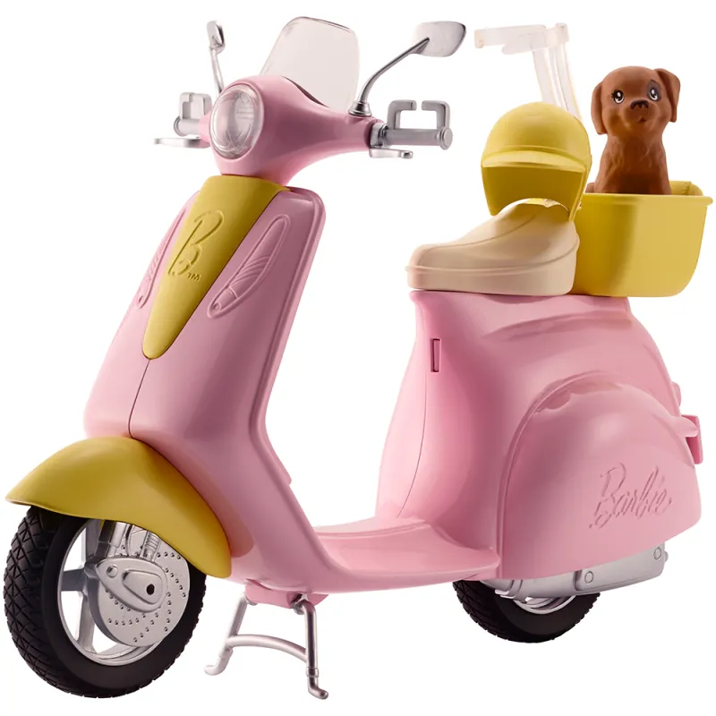 Mattel Barbie - Με Σκούτερ FRP56