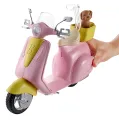 Mattel Barbie - Με Σκούτερ FRP56 Mattel Barbie - Με Σκούτερ FRP56