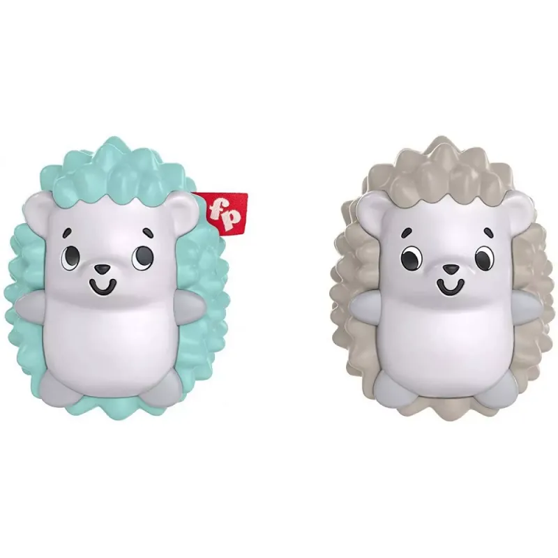 Fisher Price - Zωάκια Κουδουνίστρες, Δίδυμα Σκαντζοχοιράκια FXC22 (GHL23)