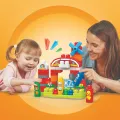 Fisher Price - Mega Blocks, Μουσική Φάρμα 46 Τμχ GCT50 Fisher Price - Mega Blocks, Μουσική Φάρμα 46 Τμχ GCT50