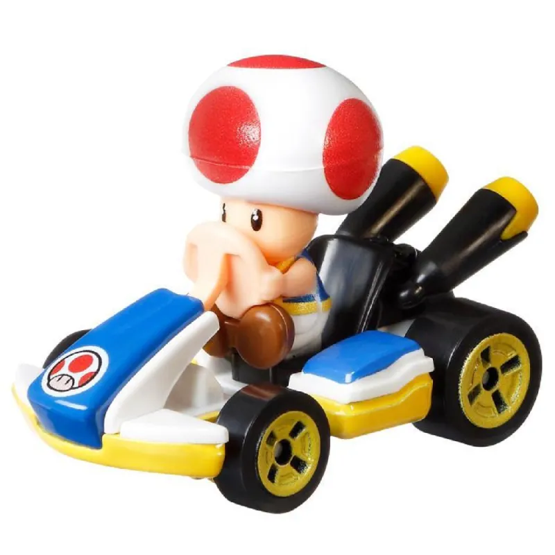Mattel Hot Wheels - Mario Kart, Toad (Standard Kart) GJH63 (GBG25)