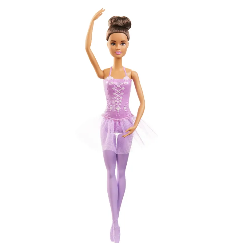 Mattel Barbie -  Μπαλαρίνα Μελαχρινά Μαλλιά Με Tutu Φούστα - Μωβ GJL60 (GJL58)