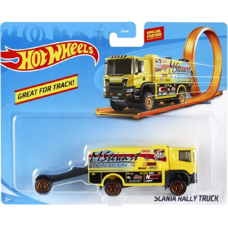 Mattel Hot Wheels - Scania Rally Truck GKC33 (BFM60)