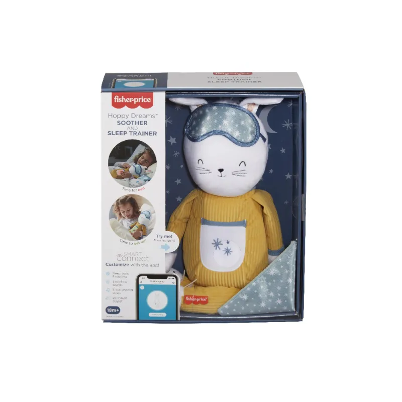 Fisher Price - Κουνελάκι Όνειρα Γλυκά Με Smart Connect Τεχνολογία GMN58