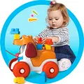 Fisher Price - Mega Bloks, Σκυλάκι Για Βόλτα GNW63 Fisher Price - Mega Bloks, Σκυλάκι Για Βόλτα GNW63