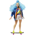 Mattel Barbie - Extra Doll, Blue Curly Hair GRN30 (GRN27) Mattel Barbie - Extra Doll, Blue Curly Hair GRN30 (GRN27)