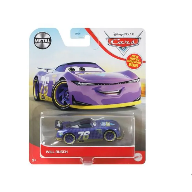 Mattel Cars - Will Rusch GRR63 (DXV29)