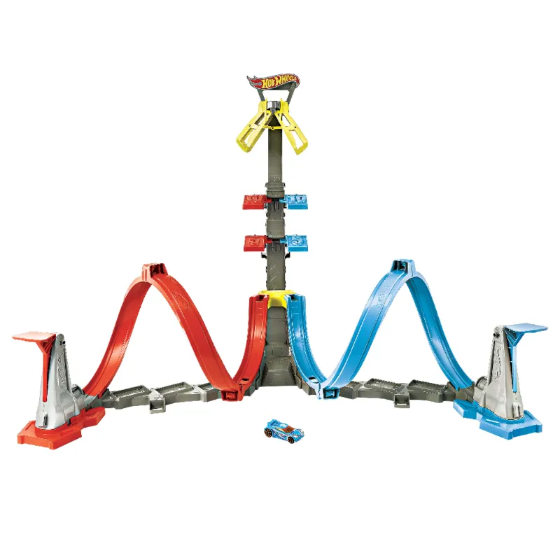 Mattel Hot Wheels - Πίστα Διπλή Εκτόξευση Και Λούπ GRW39