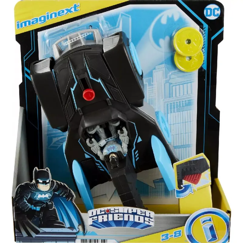 Fisher Price - Imaginext, DC Super Friends, Bat-Tech Batmobile GWT24