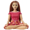 Mattel Barbie - Αμέτρητες Κινήσεις, Pink Dye Pants Red Hair Curvy Doll GXF07 (FTG80) Mattel Barbie - Αμέτρητες Κινήσεις, Pink Dye Pants Red Hair Curvy Doll GXF07 (FTG80)